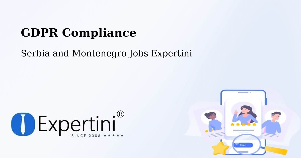 EU GDPR Compliance Statement – Wadena - Serbia and Montenegro Jobs Expertini